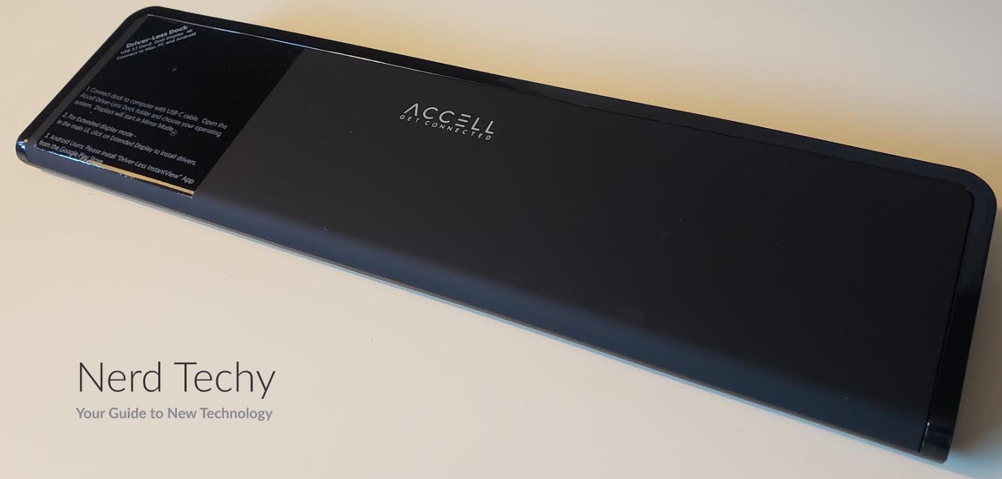 Accell无驱动USB-C 4K对接站