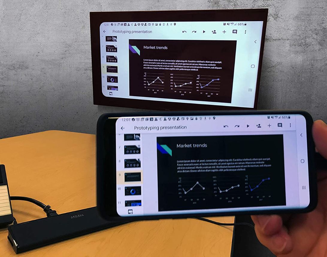 Accell无驱动USB-C 4K对接站