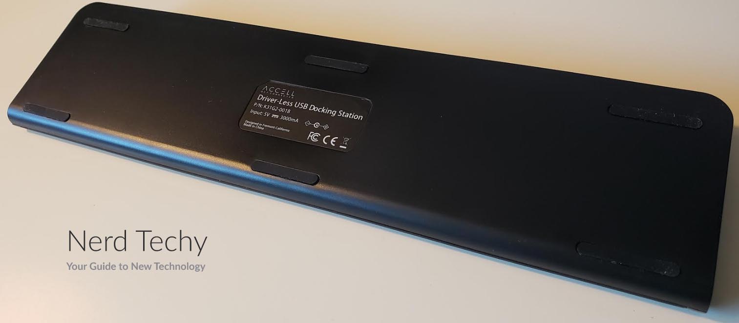 Accell无驱动USB-C 4K对接站