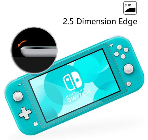 PLESON Tempered Glass Screen Protector for Switch Lite